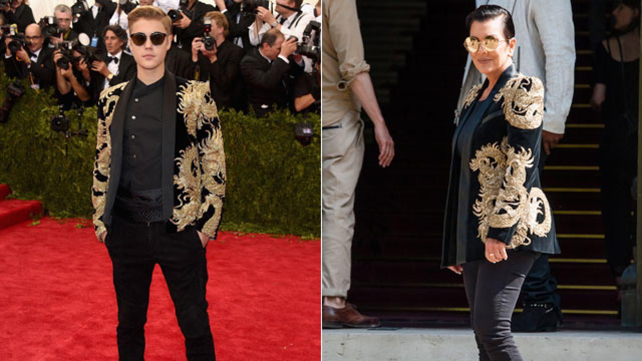 Double Take! Kris Jenner Copies Justin Bieber's Style! | Entertainment ...