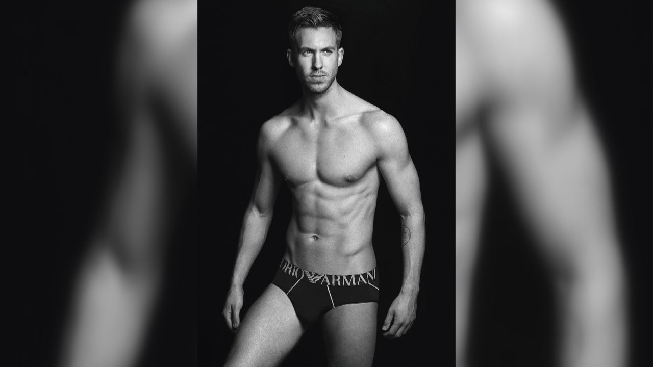 Calvin Harris Could Not Look Hotter Showing Off His Killer Abs in New Arman...