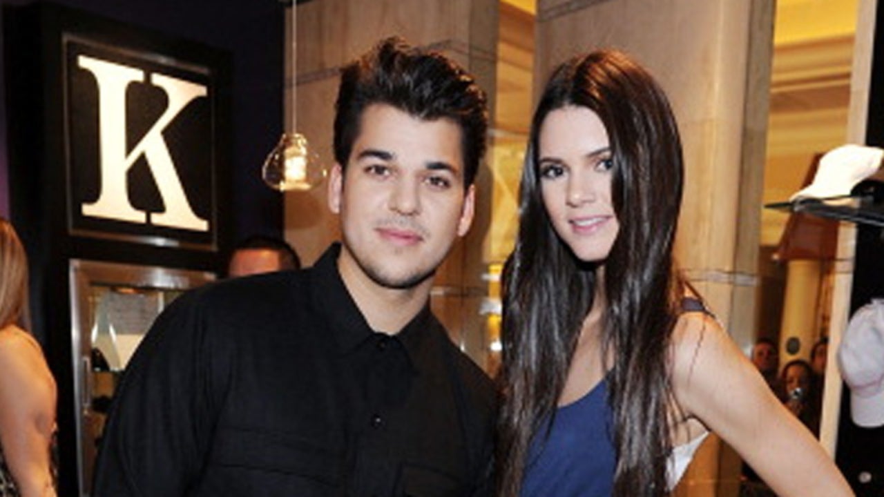 Kendall Jenner Posts Throwback Video Of A Laughing Rob Kardashian This Makes Me Ridiculously Happy Entertainment Tonight
