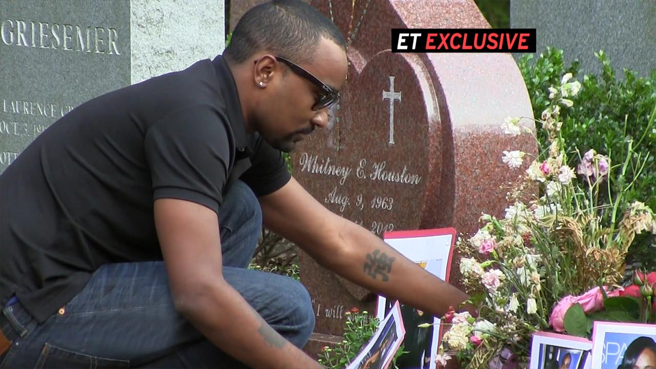 Exclusive Nick Gordon Visits Bobbi Kristina Brown S Grave Amid Wrongful Death Lawsuit Entertainment Tonight