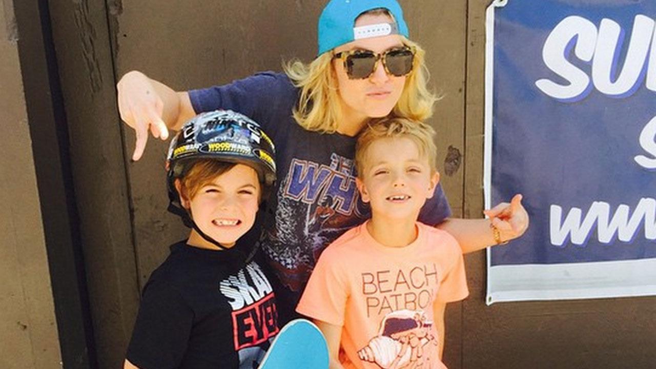 Britney Spears Celebrates Sons Birthday With Fun Skater Themed Party Britney Spears Celebrates Sons Birthday With Fun Skater Themed Party