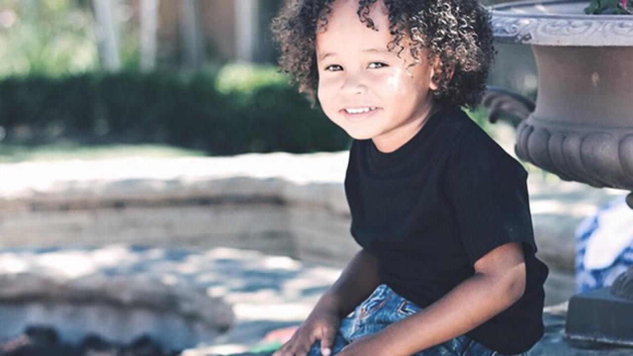 Tyga S 2 Year Old Son King Cairo Makes His Adorable Modeling Debut Entertainment Tonight