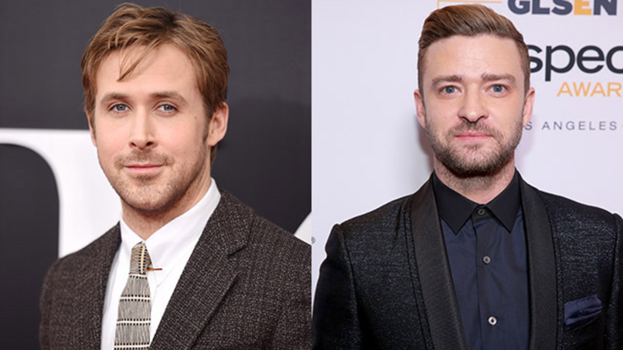 Ryan Gosling and Justin Timberlake Hang Out at 'Saturday ... 