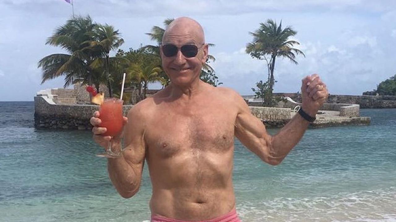 Patrick Stewart Reveals the Secret to Having Abs at 75.