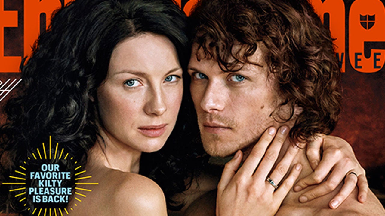 'Outlander' Stars Show Some Serious Skin on a Cheeky New Cover -- Plus