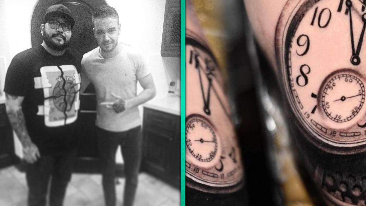 Liam Payne Finds Time for Massive New Clock Tattoo -- See the Pic