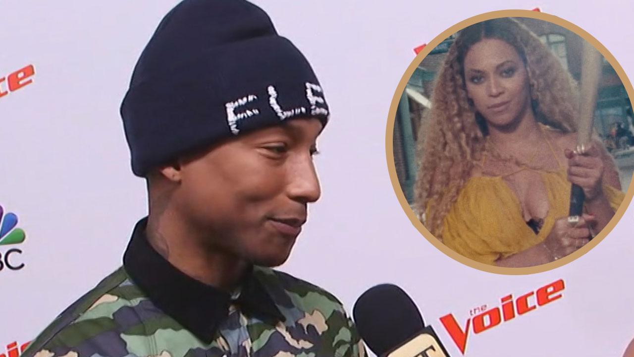 EXCLUSIVE: Pharrell Williams Praises Beyonce's 'Beautiful' New Album ...