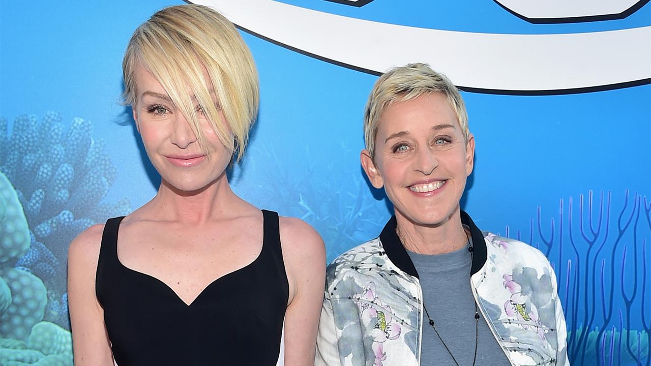 Ellen DeGeneres Shares Makeup-Free Selfie With Wife Portia de Rossi Using P...