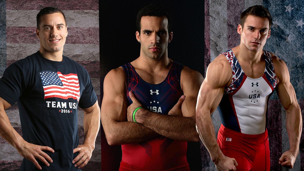 16 Rio Olympics The U S Men Gymnasts Ranked By Ab Appeal Entertainment Tonight