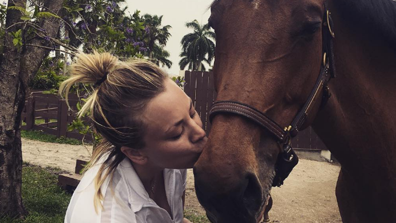 Kaley Cuoco S Horses Are Getting More Famous Than Her And That S A Problem Entertainment Tonight The first as others said/implied is that he gives a bad name for short men in general. kaley cuoco reveals she rides horses under a secret name to avoid paparazzi