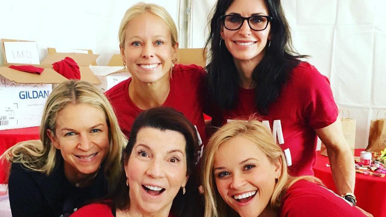 Renee Zellweger, Reese Witherspoon, Jennifer Garner, and Courteney Cox