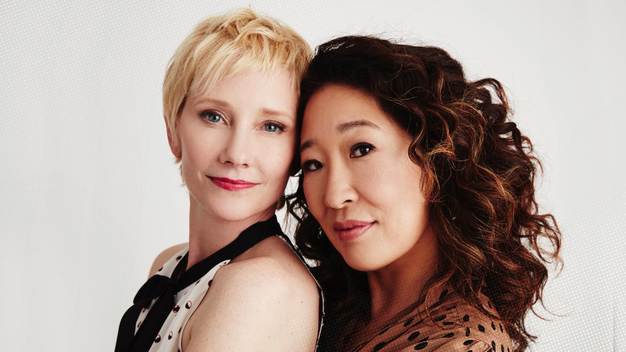 Exclusive Sandra Oh And Anne Heche On Catfight, Fight -3425