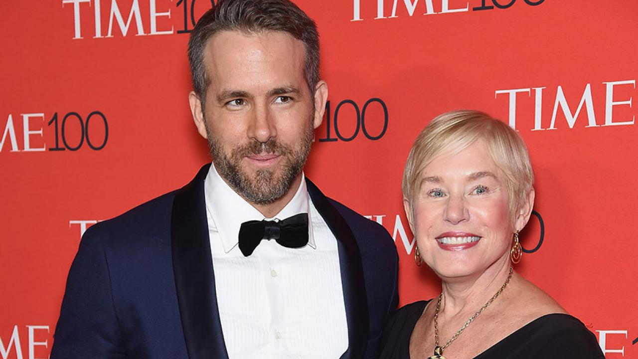 Ryan Reynolds Shares Hilarious Fake Instagram Pic of His Mom With Tattoos  All Over Her Face | Entertainment Tonight