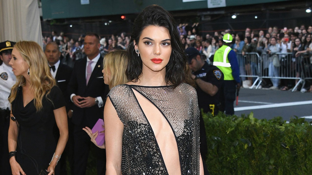 Kendall Jenner Shows Off Bare Butt in Sheer Dress at the Met Gala ...