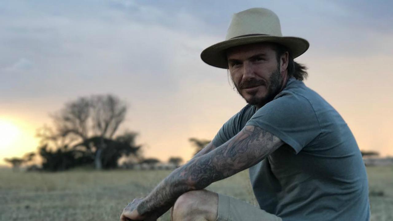 David Beckham Enjoys Family Vacation in 