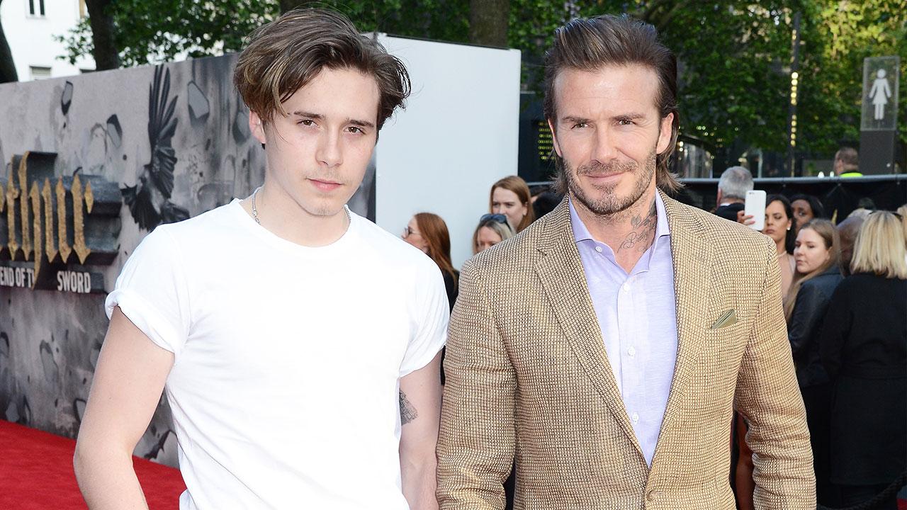 David Beckham Made Son Brooklyn Wait to Get His First Tattoo With Him ...