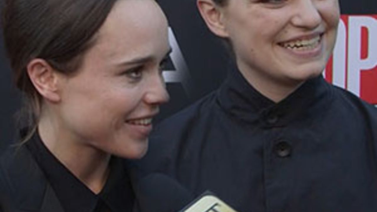 Ellen Page Says She S Girlfriend Emma Portner S Biggest Fan During Cute Date Night Exclusive Entertainment Tonight