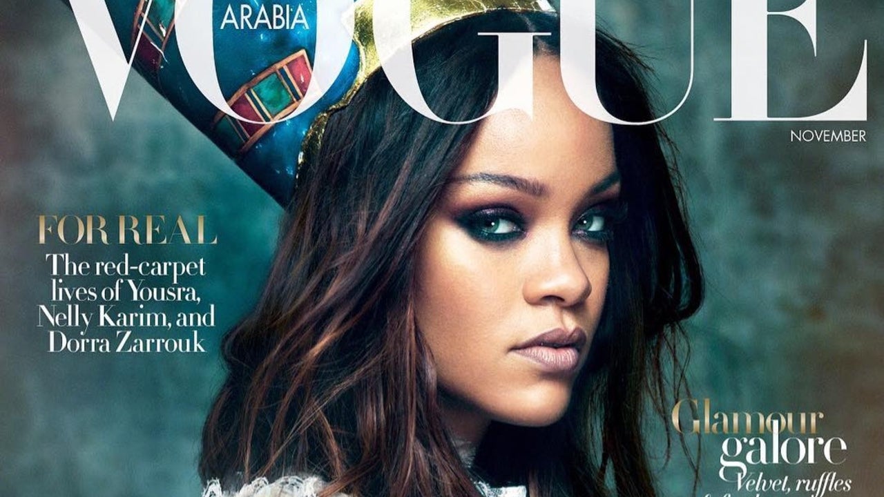 Rihanna Channels Queen Nefertiti for 'Vogue Arabia' | Entertainment Tonight