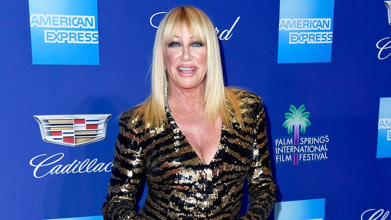 Suzanne Somers Says She Had Neck Surgery After Falling Down the Stairs.