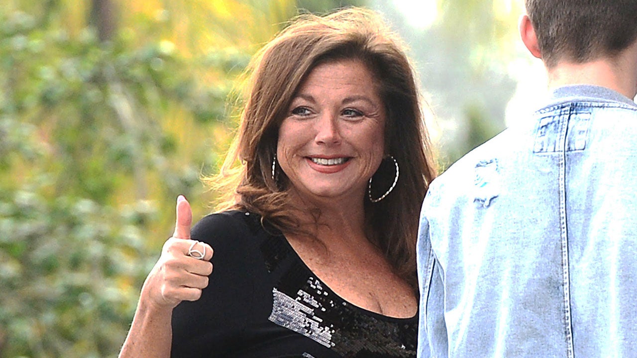 Abby Lee Miller Flashes Thumbs Up On Way To Easter Church Service