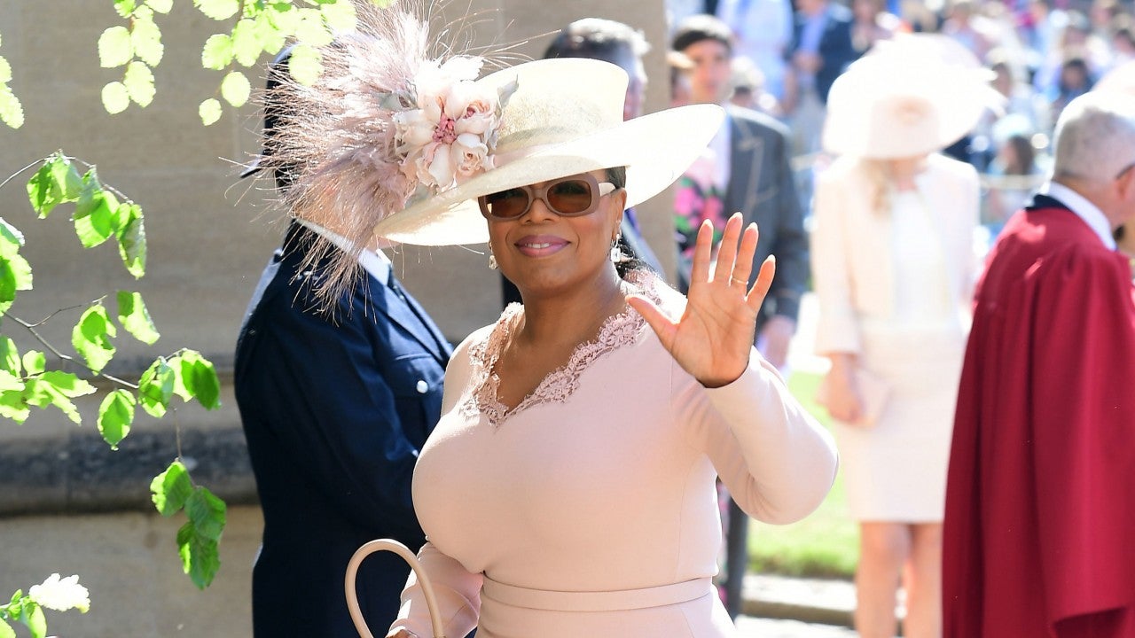 Oprah Winfrey Reveals Her Dress for Royal Wedding Was Made