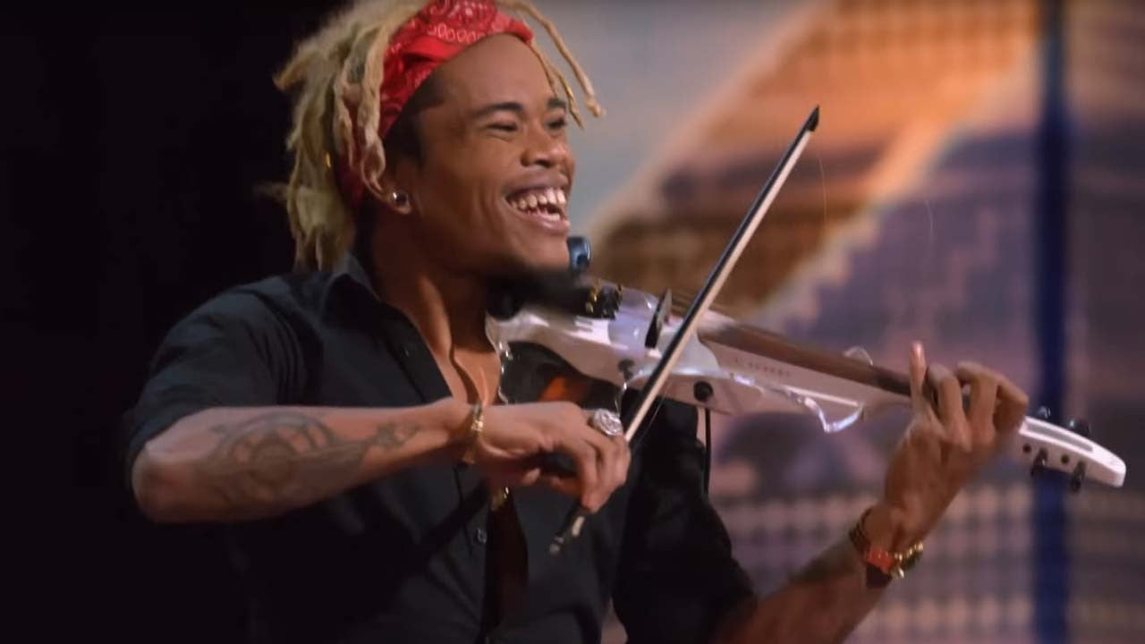 How Banks Helped Amazing 'AGT' Violinist Boost His Confidence Before Mind-Blowing Audition (Exclusive) | Entertainment Tonight