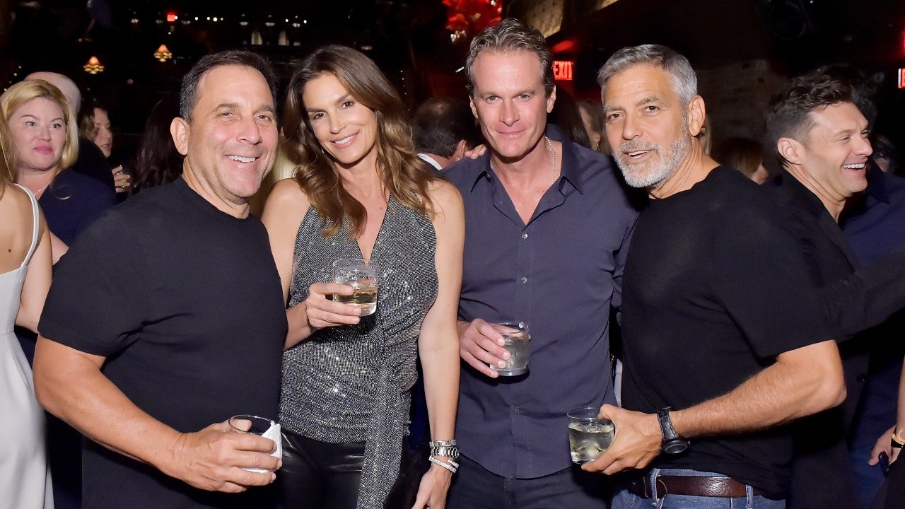 George Clooney Hosts Star-Studded Dinner in LA While Amal Tends to
