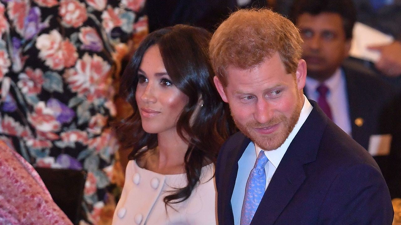 Meghan Markle and Prince Harry Attend Star-Studded Reception With Queen ...