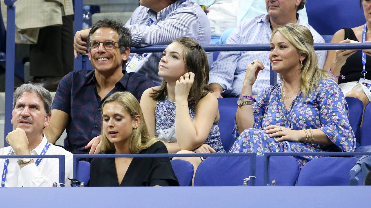 Ben Stiller All Smiles With Ex Christine Taylor and ...