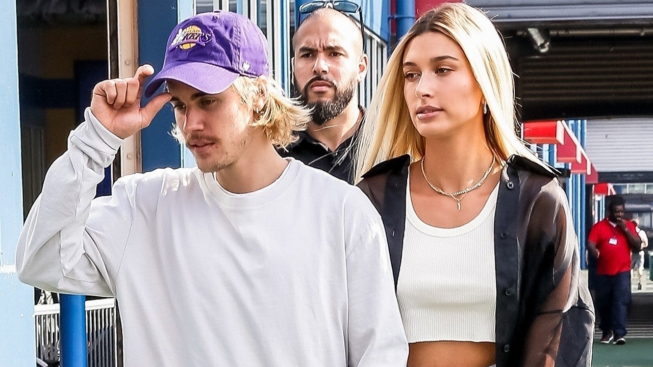Hailey Baldwin and Justin Bieber Attend 