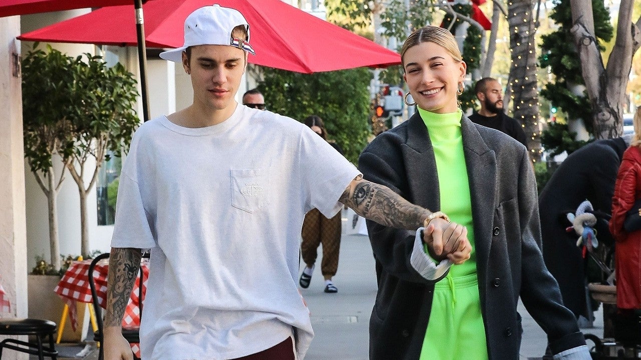 Justin Bieber and Hailey Baldwin Look Super Smitten While on a Lunch Date | Entertainment Tonight