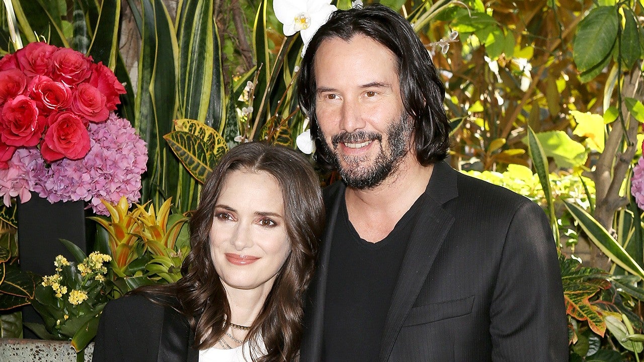Keanu Reeves Says Winona Ryder Calls Him Husband Entertainment Tonight