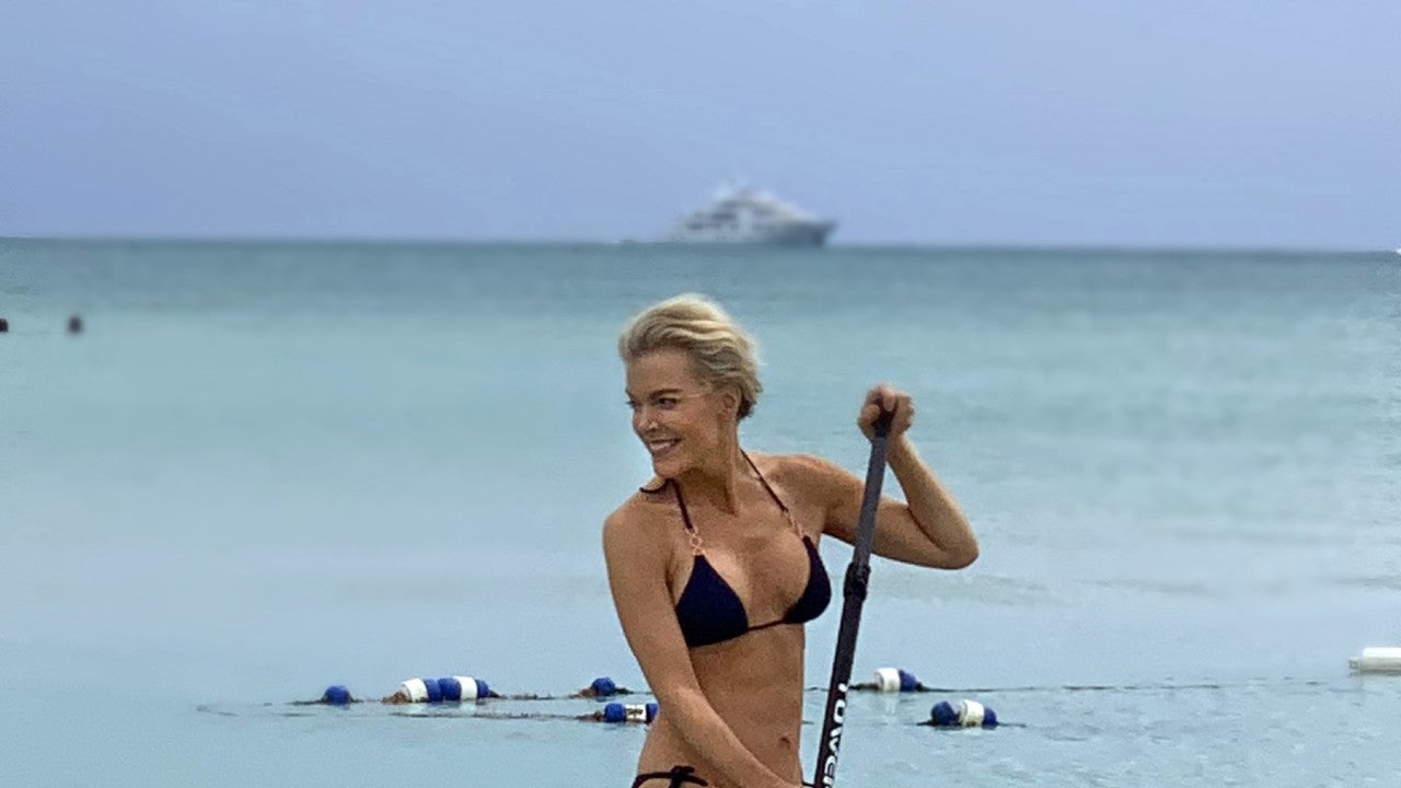 Megyn Kelly Flaunts Her Toned Bikini Bod While Paddleboarding in the Bahama...