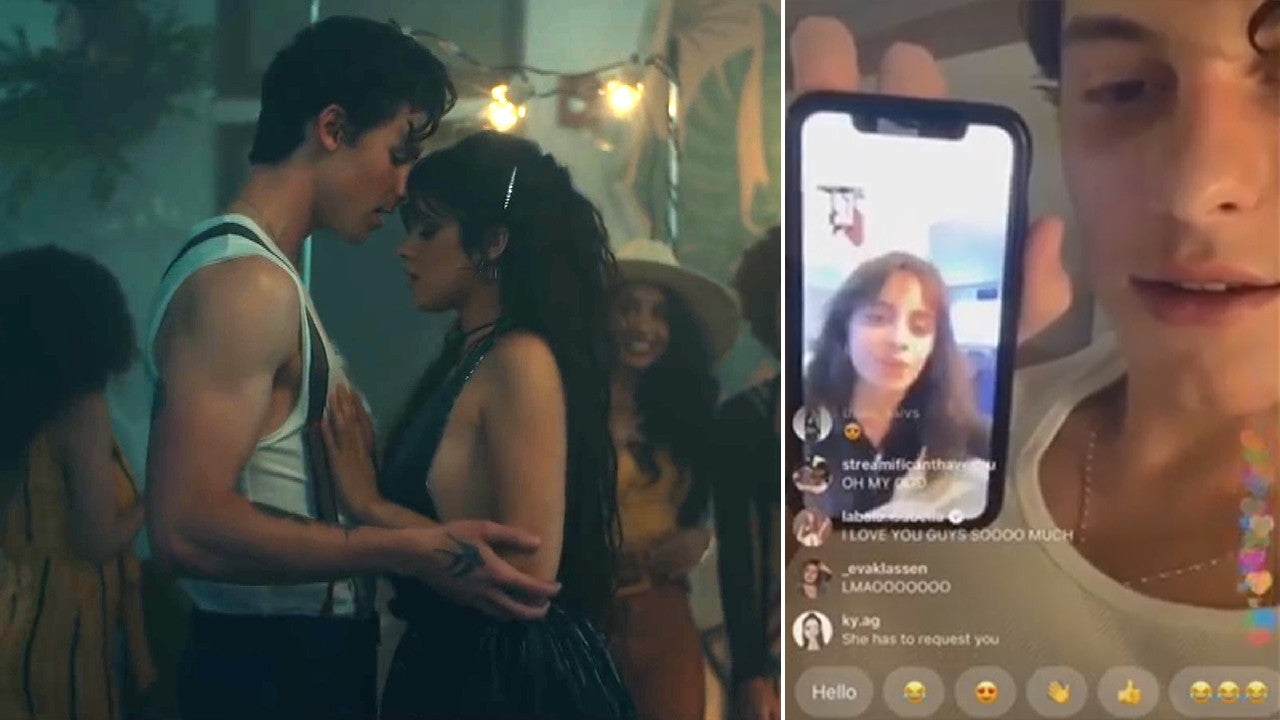 Shawn Mendes Accidentally Drops Camila Cabello In Behind The Scenes