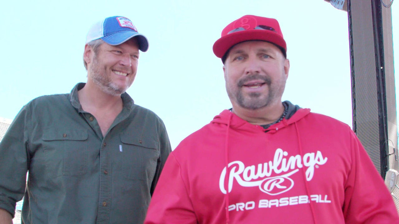 Blake Shelton Jokes Garth Brooks Is Bullying Him About Being 'Mr. Stefani' (Exclusive