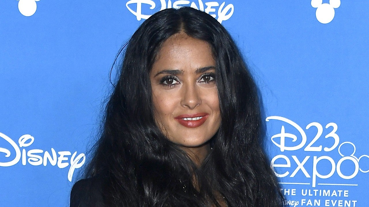 Salma Hayek Proves Age Is Nothing But a Number in Bikini Pic Ahead of 53rd Birthday ...