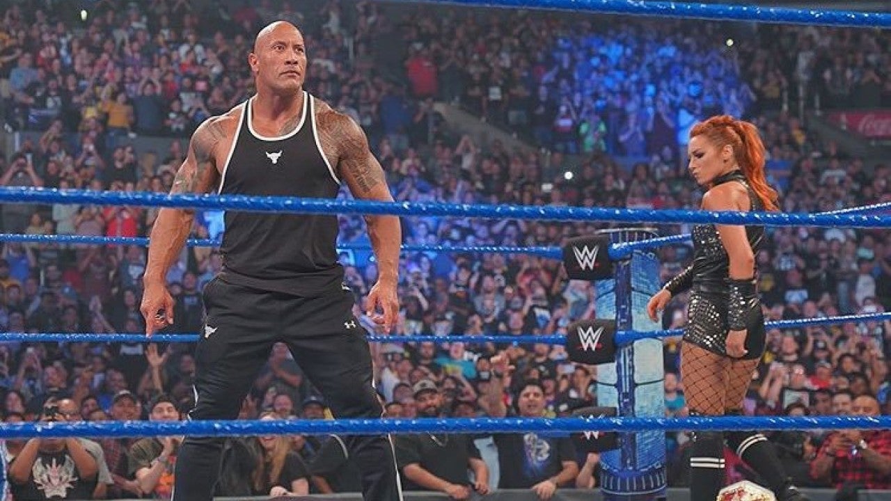 Dwayne �The Rock� Johnson Drops the People�s Elbow in