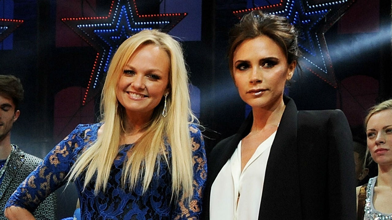 Victoria Beckham Has Mini Spice Girls Reunion With Emma Bunton After Missing Tour Entertainment Tonight