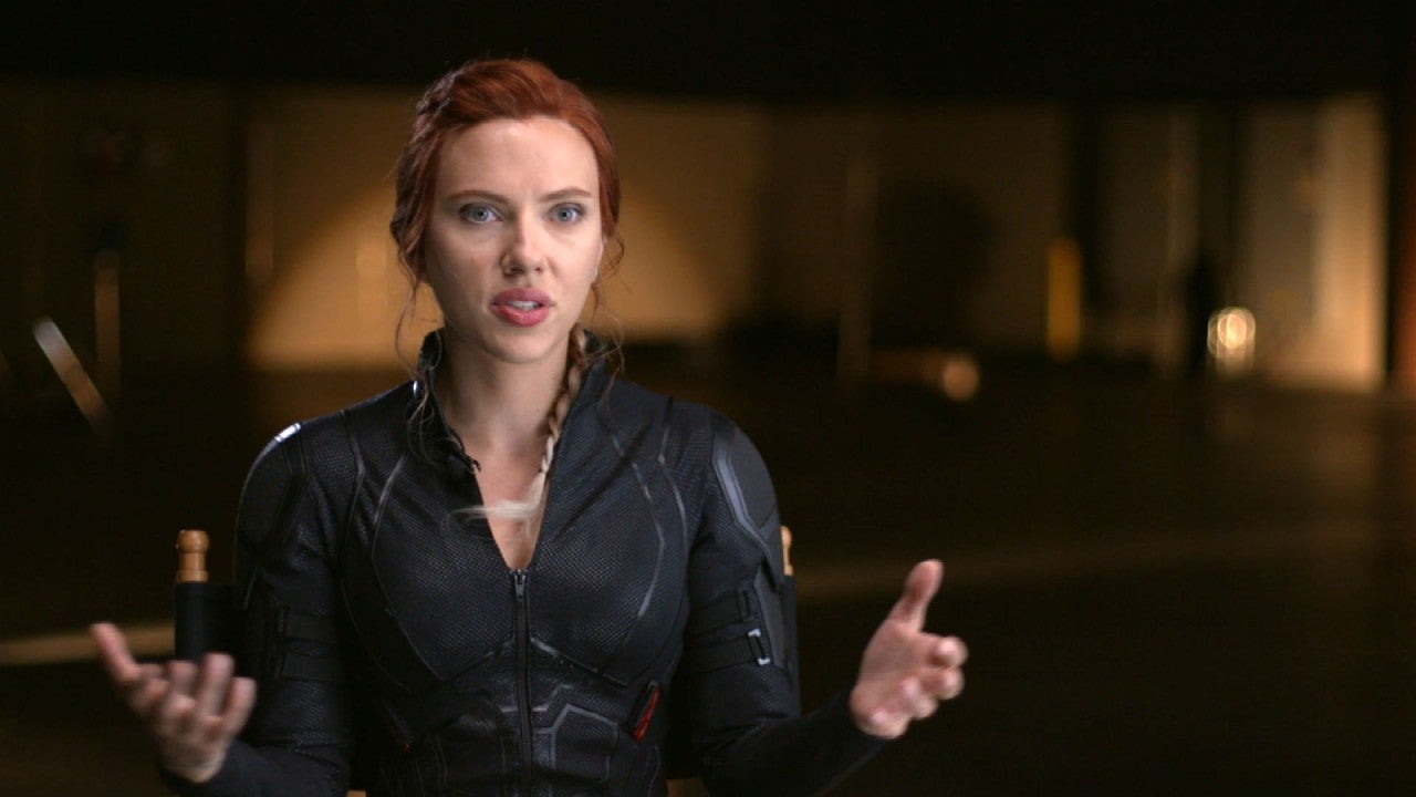 �Black Widow� Behind the Scenes With Scarlett Johansson