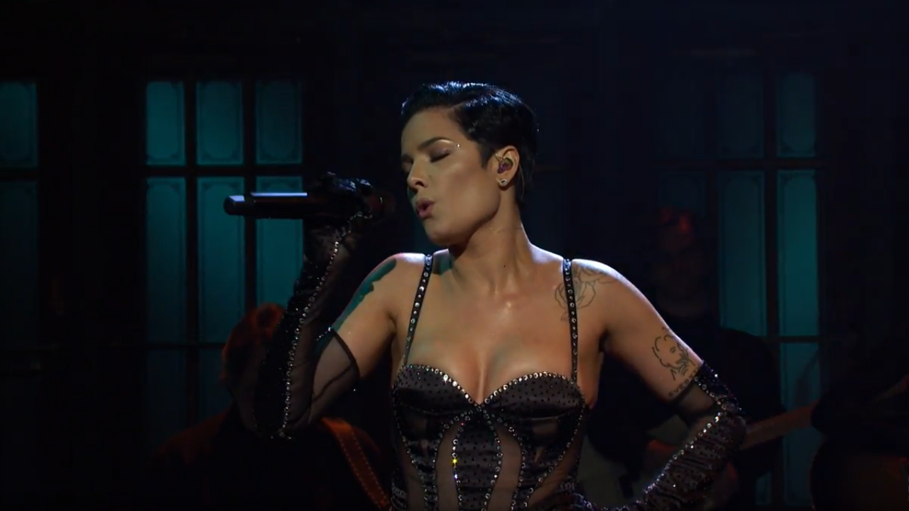 Halsey Slays 'Saturday Night Live' Stage on a Busy Night.