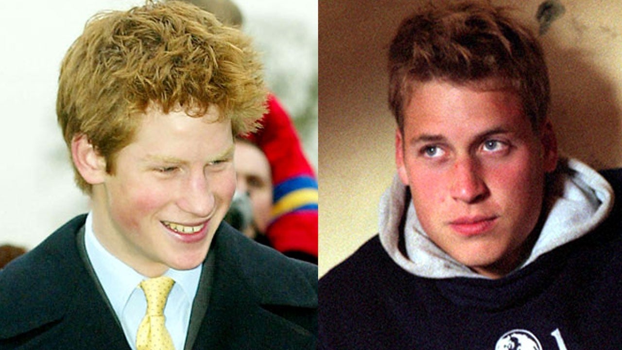 Prince William and Prince Harry in Their Teens A Look Back