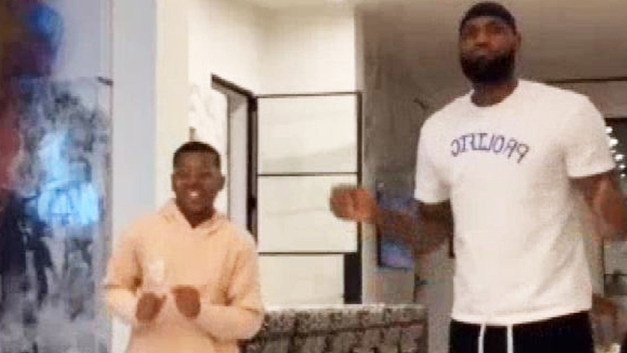 Watch LeBron James Dance on TikTok With 12-Year-Old Son ...