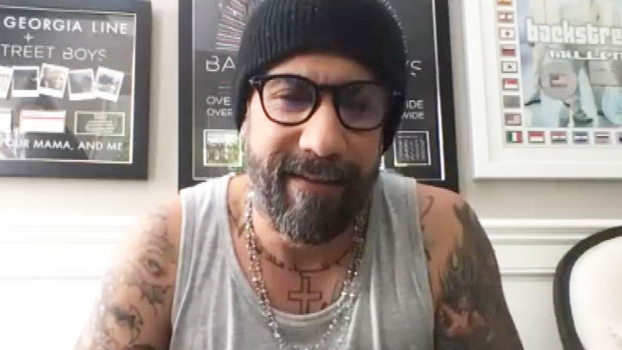 AJ McLean Talks His Quarantine Fitness Habits & Girl Dad Duties