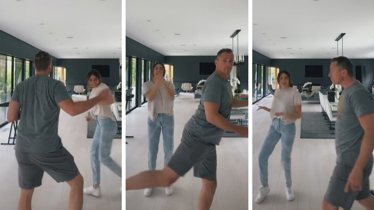 Chris Cuomo Shows Off His Dad Dance Moves On Tiktok Entertainment Tonight
