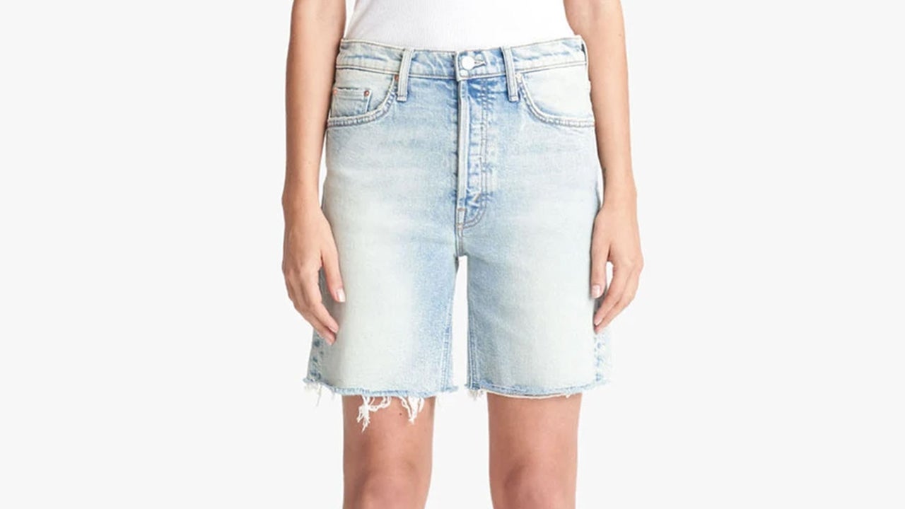 mother jeans shorts