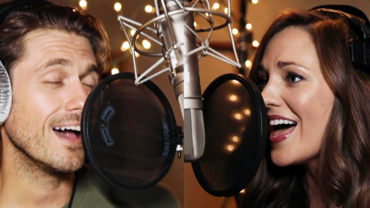 Download Laura Osnes and Aaron Tveit Sing 'Winter Wonderland' in Hallmark's 'One Royal Holiday' Music ...