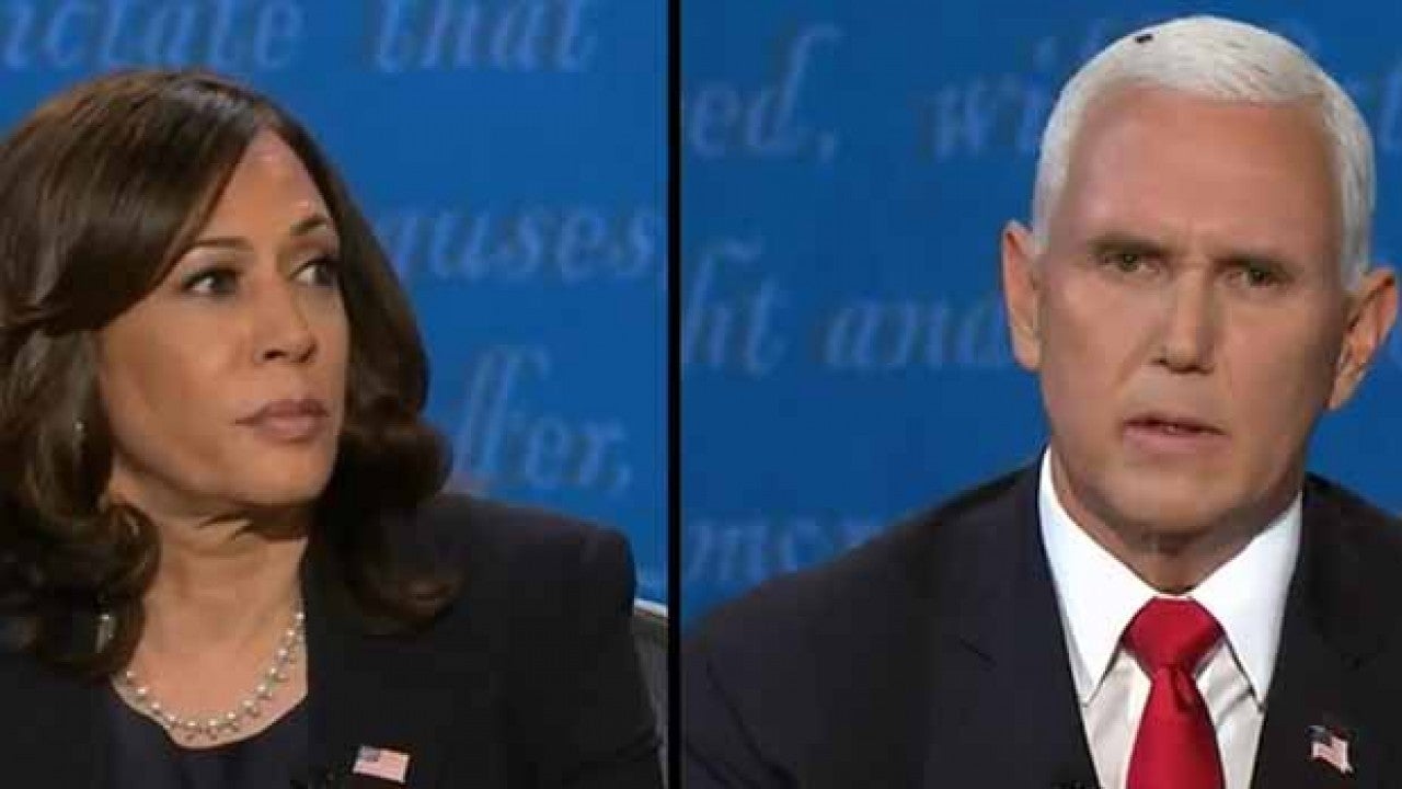 Kamala Harris Has Great Response to the Fly on Vice President Mike Pence's  Head During Debate | Entertainment Tonight