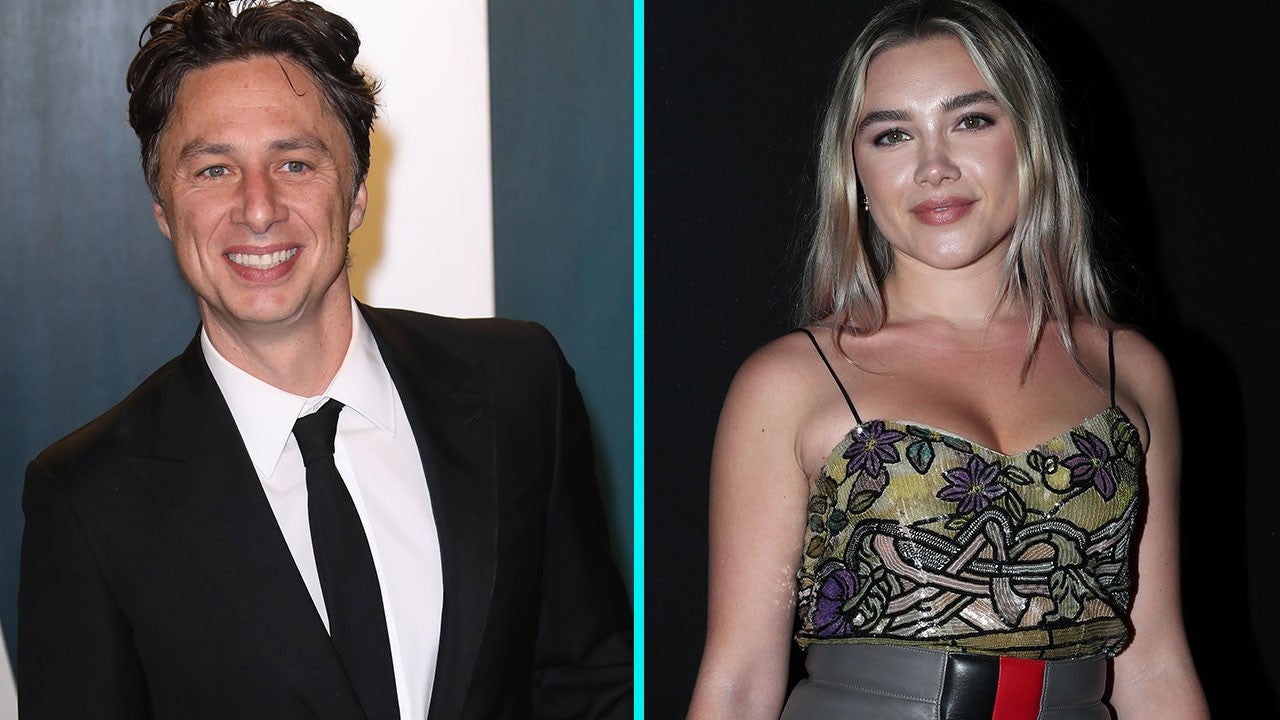 Florence Pugh Displays on Her Criticized Relationship With Zach Braff
