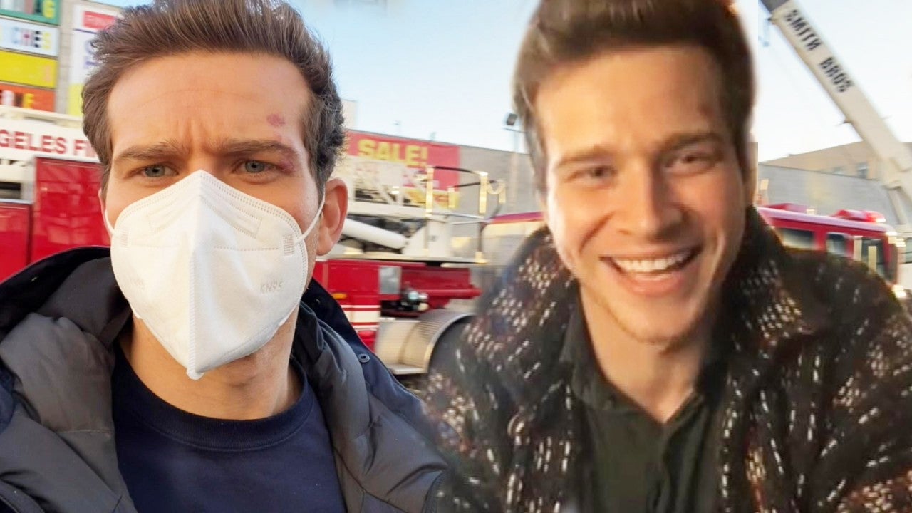 ‘9-1-1' Actor Oliver Stark Gives a Behind-the-Scenes Set Tour ...