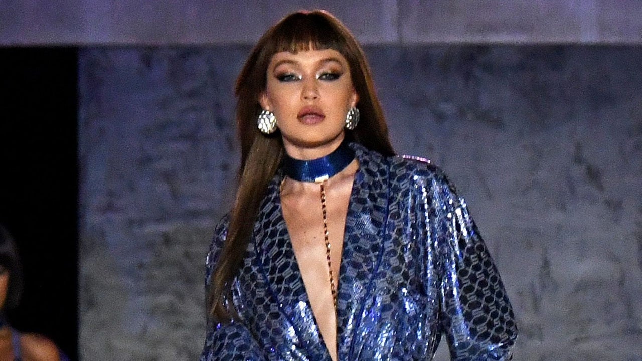 Gigi Hadid Slays Epic Walk In Savage X Fenty Show Vol 3 In Stunning Lingerie Look Entertainment Tonight